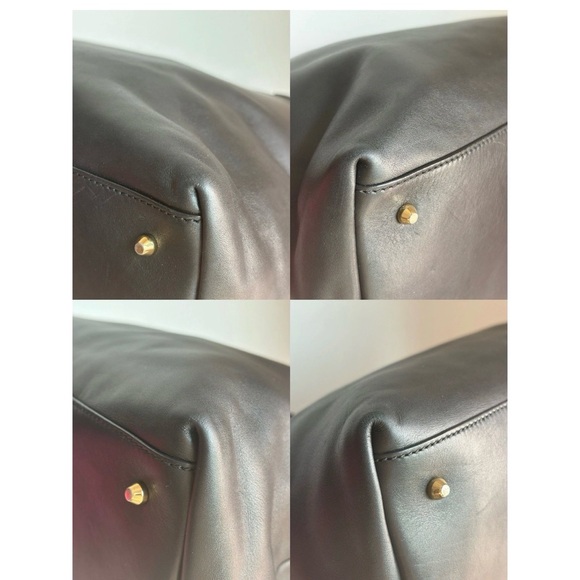 Rare Dolce & Gabbana Dome Black Leather Handbag - with lock and keys! - Picture 12 of 12